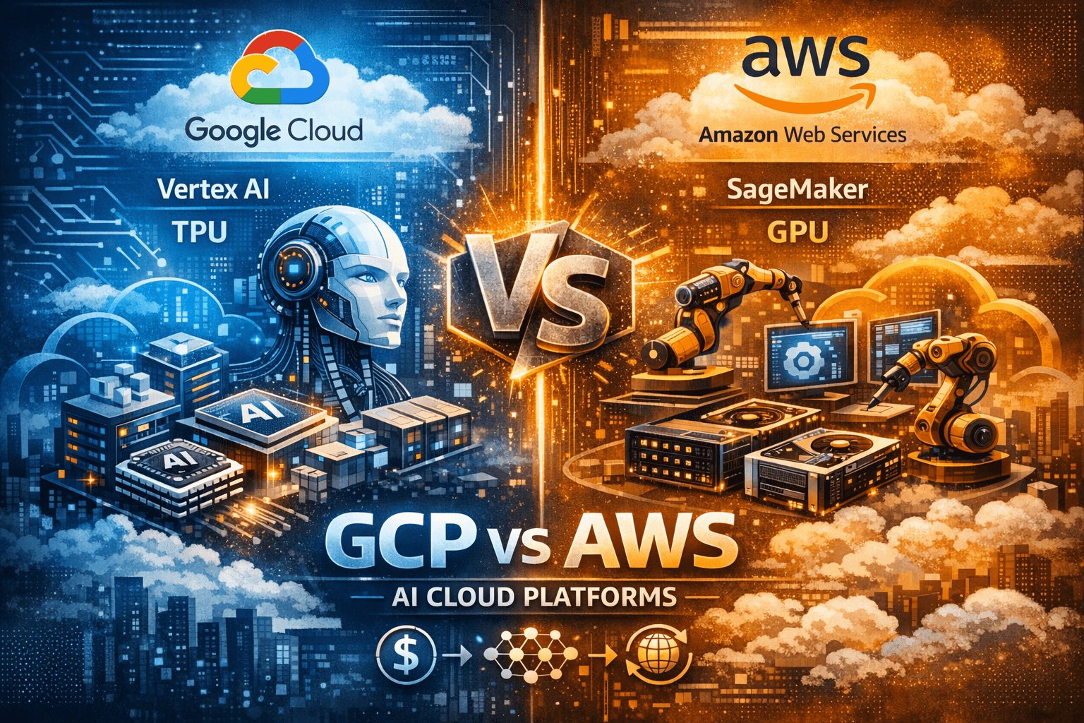 GCP vs AWS for AI Workloads in 2024: Enterprise Cloud Strategy, Cost, and MLOps Comparison